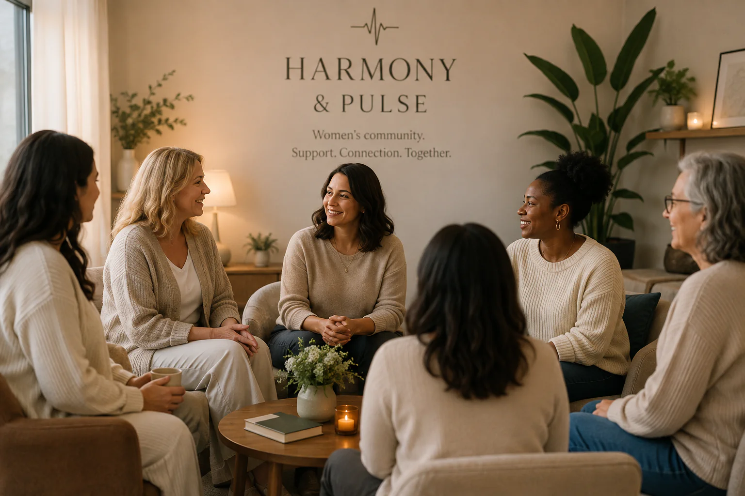 Women's community support at Harmony and Pulse
